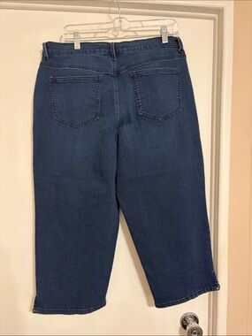 Gloria Vanderbilt Dark Indigo Stretch Jeggings size 16